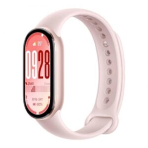 xiaomi smart band 10 mystic rose pulsera inteligente pantalla amoled 1.72" 1500 nits mas de 150 modos deportivos monitor spo2 y ritmo cardiaco resistente 5atm color rosa