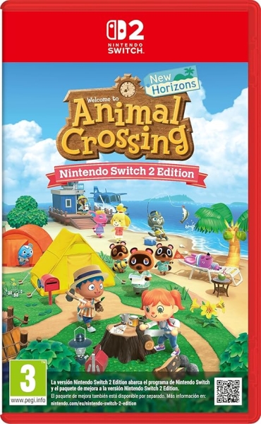 nintendo videojuego animal crossing new horizons para consola nintendo switch 2