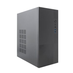 coolbox pc m440 caja torre microatx tamaño disco soportado 3.5", 2.5" usb a 3.0 y audio + fuente de alimentación color negro