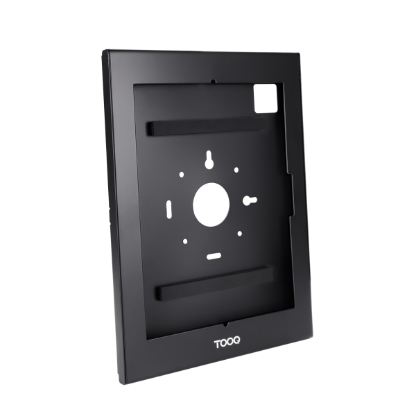 tooq marco antirrobo con cerradura de seguridad para tablets de 12.4" a 13" vesa 75x75