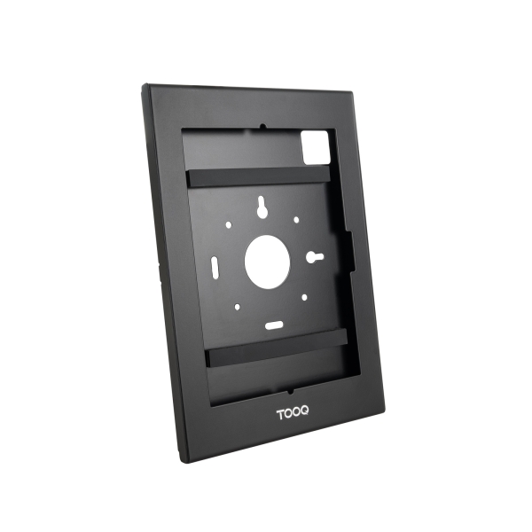 tooq marco antirrobo con cerradura de seguridad para tablets de 11" vesa 75x75