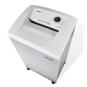 dahle 414 air cleantec destructora de papel manual corte en particulas p 4 destruye hasta 26 hojas capacidad de la papelera 140l tecnologia de filtracion de polvo ruedas giratorias color gris
