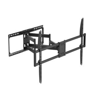 cromad cr1217 soporte de pared con brazo articulado reforzado para tv de 50" 105" giratorio, inclinable y extensible peso max 75kg vesa 600x400mm