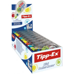 tipp ex mini pocket mouse fashion cinta correctora 5mm x 6m resistente escritura instantanea