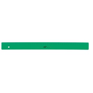 safta regla de 40cm graduada color verde