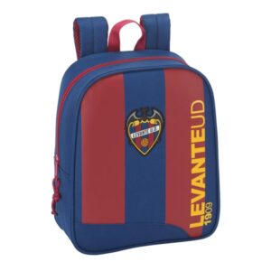 safta levante u.d. mochila guarderia cremallera tarjeta de identificacion asa de mano 6l 220x100x270mm color rojo y azul