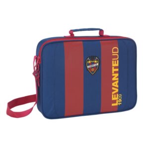 safta levante u.d. maletin con cremallera bandolera ajustable asa forrada doble tirador fondo semirigido 6l 380x60x280mm color rojo y azul