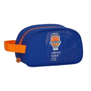 safta valencia basket neceser de 5l cremallera asa lateral adapatable a carro 260x120x150mm color azul oscuro