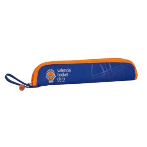 safta valencia basket portaflautas interior acolchado alojamiento para varilla asa lateral borde reforzado 0.6l 370x20x80mm color azul oscuro