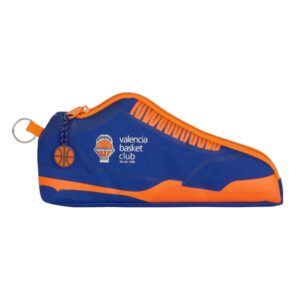 safta valencia basket portatodo cremallera anilla metalica 0.5l 240x20x100mm color azul oscuro