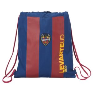 safta levante u.d. saco plano bolsillo con cremallera cierre con cordones 5l ligero y compacto 350x10x400mm color rojo y azul