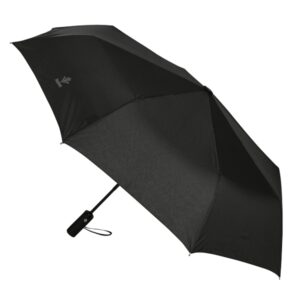 safta real betis balompie premium paraguas automatico de 102cm 8 paneles asa engomada punta de pvc poliester nervios de acero de 8mm color negro
