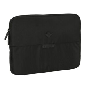 safta real betis balompie premium funda para portatil hasta 14" alojamiento acolchado 1.7l 340x20x250mm color negro
