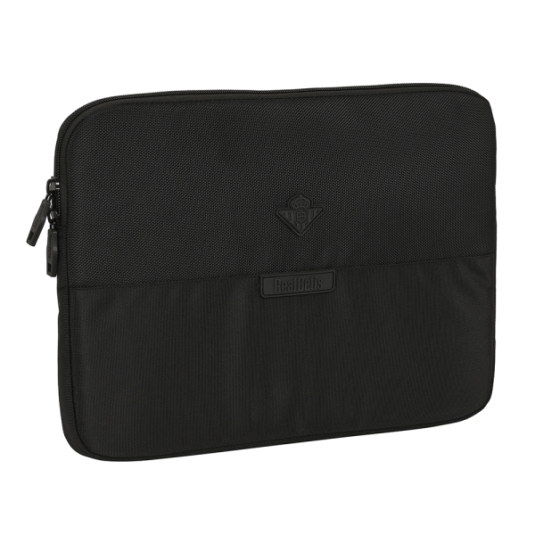 safta real betis balompie premium funda para portatil hasta 14" alojamiento acolchado 1.7l 340x20x250mm color negro