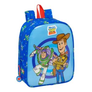 safta toy story good vibes mochila guarderia adaptable a carro cremallera tarjeta de identificacion asa superior 6l 220x100x270mm color azul
