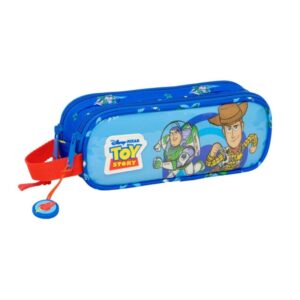 safta toy story good vibes portatodo cremallera asa lateral 1l 210x60x80mm color azul