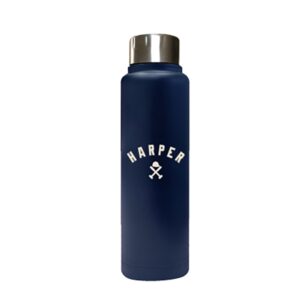 safta harper and neyer botella termo de 500ml acero inoxidable 70x225mm color azul marino