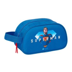 safta superman neceser de 5l cremallera asa lateral adapatable a carro 260x120x150mm color azul oscuro