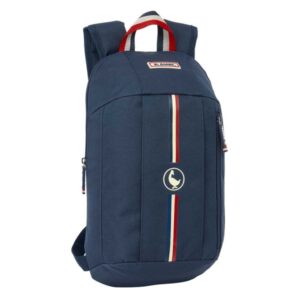 safta el ganso eclipse mini mochila hombreras ergonomicas espalda acolchada asa superior 8.5l 220x100x390mm color azul marino