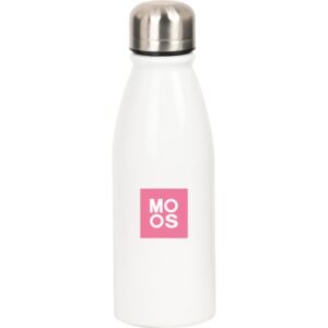 safta moos passion botella metalica de 500ml 60x240mm color blanco