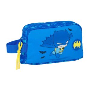 safta batman preescolar portadesayunos termico de 1.7l interior forrado en aluminio 215x65x120mm color azul