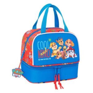 safta paw patrol cool portameriendas de 6l 200x150x200mm color rojo y azul