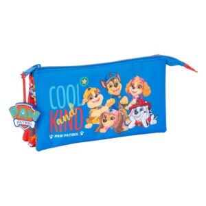 safta paw patrol cool portatodo cremallera bolsillo interior 0.6l 220x30x120mm color azul