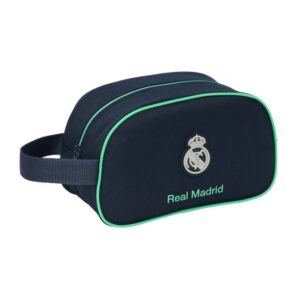 safta real madrid 2ª equipacion 25/26 neceser de 5l cremallera asa lateral adapatable a carro 260x120x150mm color azul marino