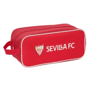 safta sevilla fc zapatillero asa lateral impermeable 7l 340x140x150mm color rojo