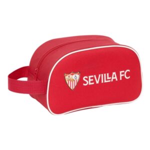 safta sevilla fc neceser de 5l cremallera asa lateral adapatable a carro 260x120x150mm color rojo