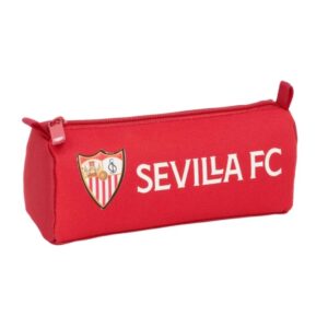 safta sevilla fc portatodo cremallera resistente al agua 1.2l 210x70x80mm color rojo