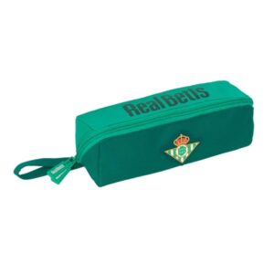 safta real betis balompie portatodo 2.2l cremallera diagonal compartimento interior asa lateral resistente al agua 200x80x80mm color verde