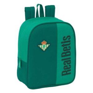 safta real betis balompie mochila guarderia adaptable a carro tarjeta de identificacion asa de mano resistente al agua 220x100x270mm color verde