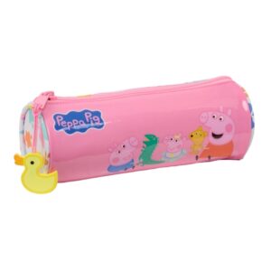 safta peppa pig baby pig portatodo tirador facil de abrir 1l 200x70x70mm color rosa