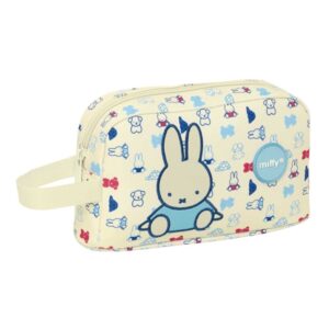 safta miffy buddy portadesayunos termico de 1.7l interior forrado en aluminio repelente al agua 215x65x120mm color beige