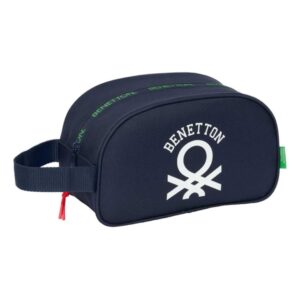 safta benetton together neceser de 5l cremallera asa lateral adapatable a carro 260x120x150mm color azul marino