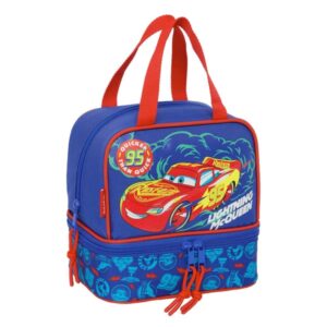 safta cars portameriendas de 6l asas superiores 200x150x200mm color azul