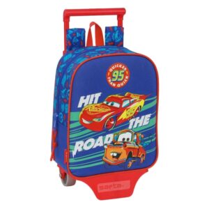 safta cars mochila con carro tarjeta id asa superior mochila extraible material resistente 6l 220x100x270mm color azul
