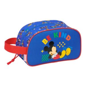 safta mickey mouse today neceser de 5l cremallera asa lateral adapatable a carro 260x120x150mm color azul