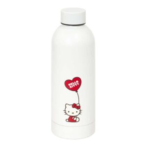 safta hello kitty botella termo de 500ml acero inoxidable 70x225mm color blanco