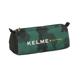 safta kelme camo portatodo cremallera 1.20l 210x70x80mm color verde camuflaje