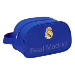 safta real madrid neceser de 5l cremallera asa lateral adapatable a carro 260x120x150mm color azul