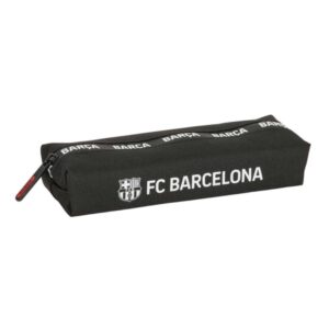 safta f.c.barcelona portatodo cremallera goma elastica compacto y ligero 0.53l 220x70x40mm color negro