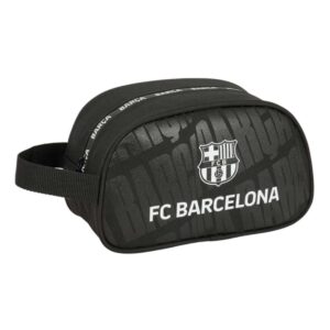 safta f.c.barcelona neceser de 5l cremallera asa lateral adapatable a carro 260x120x150mm color negro
