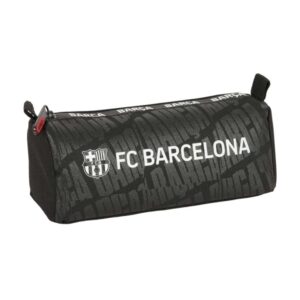 safta f.c.barcelona portatodo cremallera 1.20l 210x70x80mm color negro