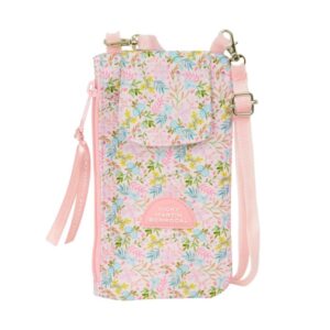 safta vmb monedero portamovil hasta 6.9" compartimento con cremallera cordon ajustable 0.19l 100x190mm color rosa