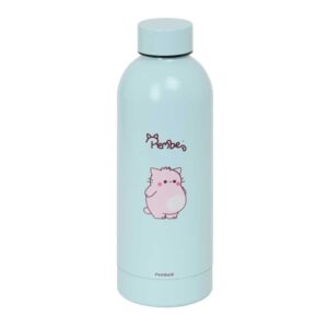 safta pembe the pink cat botella termo de 500ml acero inoxidable 70x225mm color turquesa