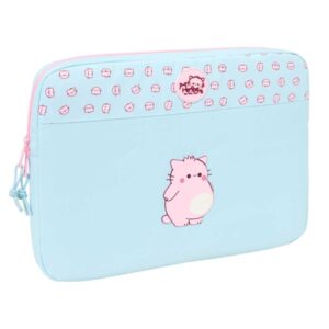 safta pembe the pink cat funda para portatil hasta 15.6" alojamiento acolchado 3.80l proteccion contra golpes 395x35x275mm color azul claro