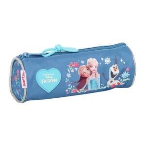 safta frozen portatodo tirador facil de abrir 1l 200x70x70mm color azul