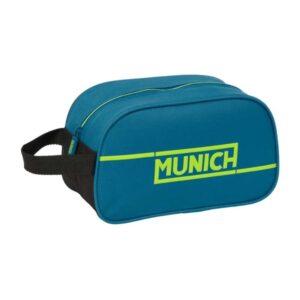 safta munich land neceser de 5l cremallera asa lateral adapatable a carro 260x120x150mm color azul oscuro